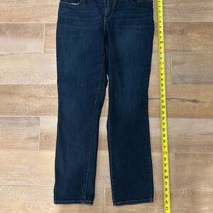 Signature by Levi Strauss Women's Dark Indigo Straight Leg Jeans